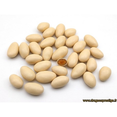 Dragées caraméline ivoire 500g